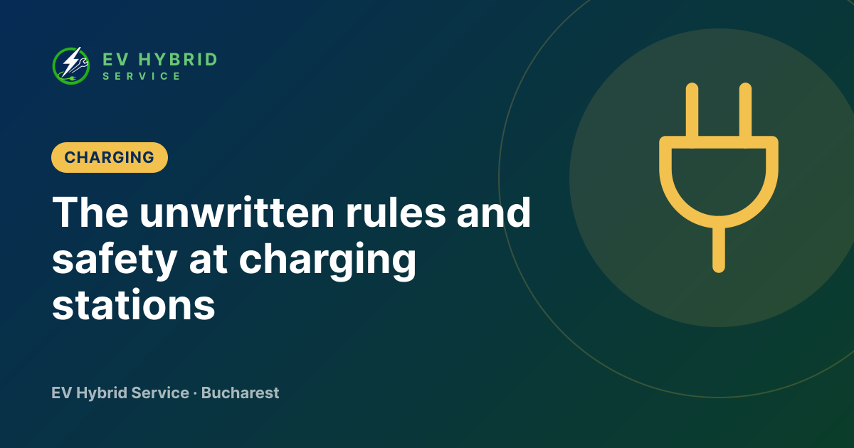 The unwritten rules and safety at charging stations