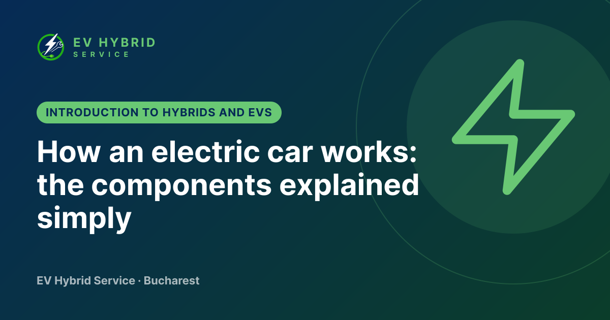 How an electric car works: the components explained simply