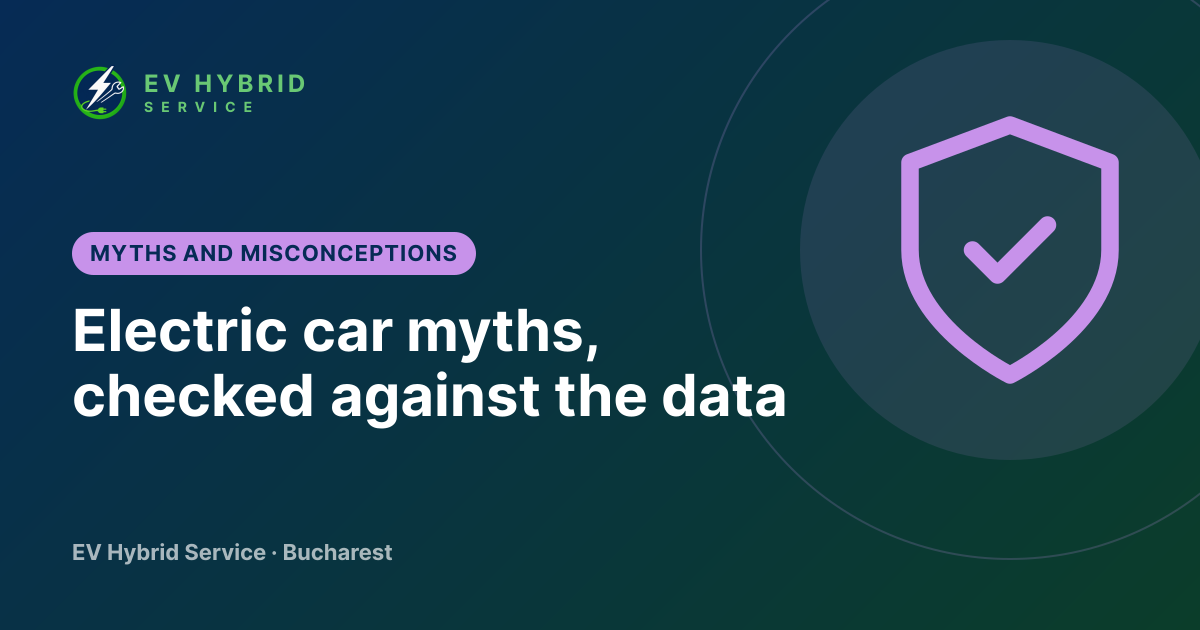Electric car myths, checked against the data
