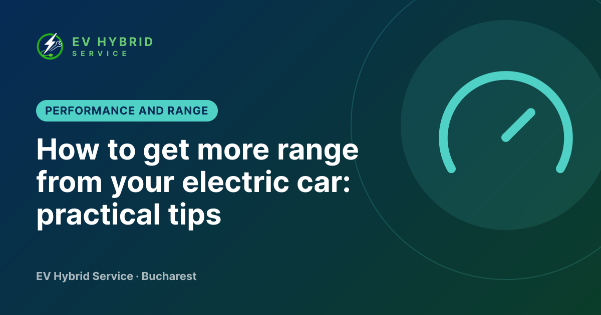 How to get more range from your electric car: practical tips