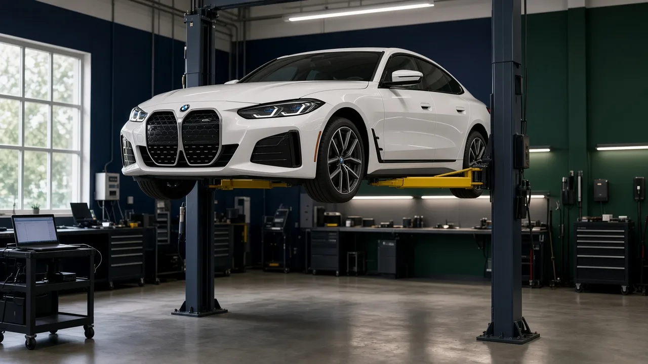 BMW hibrid sau electric în atelierul EV Hybrid Service