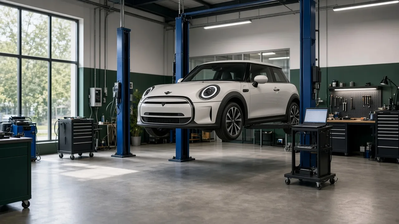 Mini hibrid sau electric în atelierul EV Hybrid Service