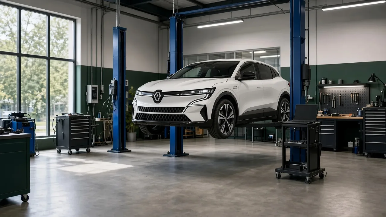 Renault hibrid sau electric în atelierul EV Hybrid Service